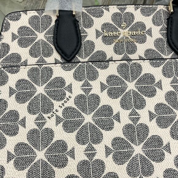 Kate Spade Signature Spade Flower Small Satchel Crossbody Bag Purse - Picture 3 of 12